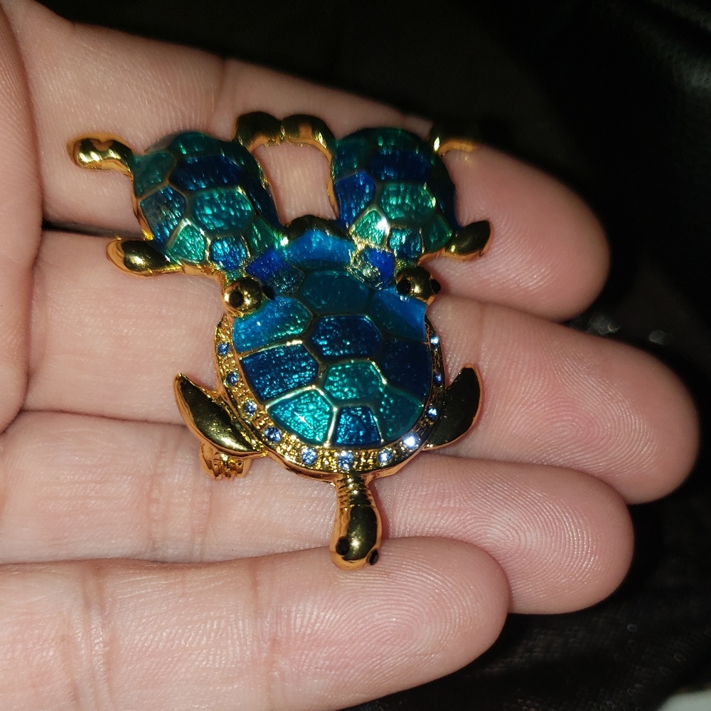 Turtle pin